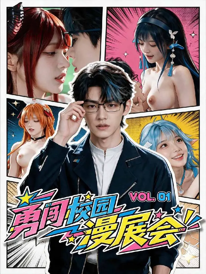 勇闯校园漫展会 美艳Cosplayer私下大尺度倒贴
