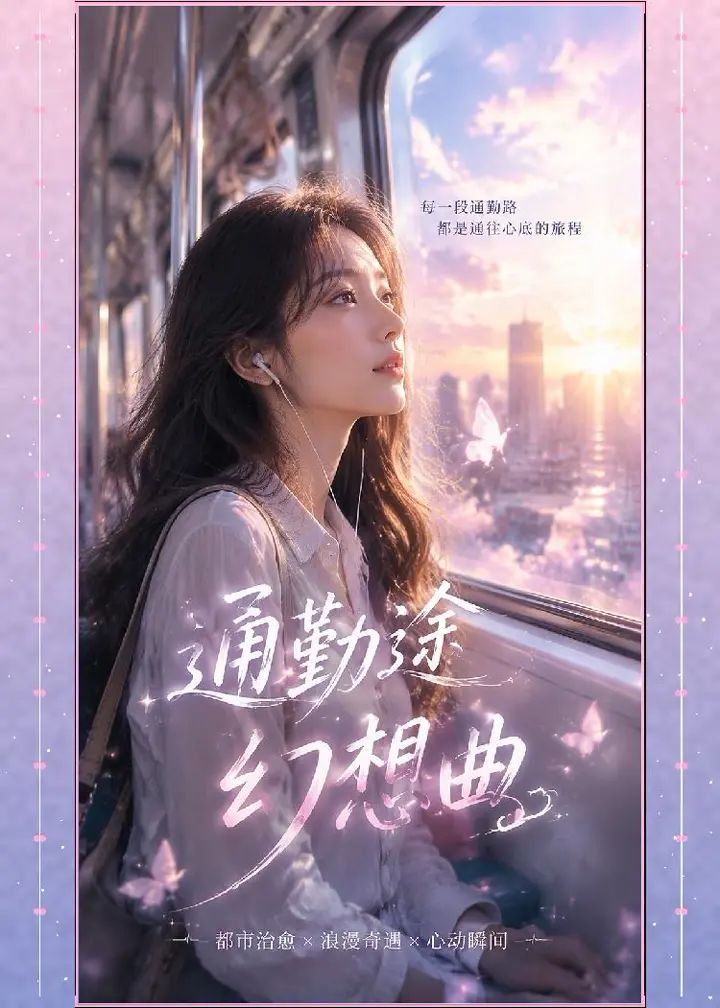 通勤途幻想曲 灰丝包臀裙美女上班路大尺度诱惑