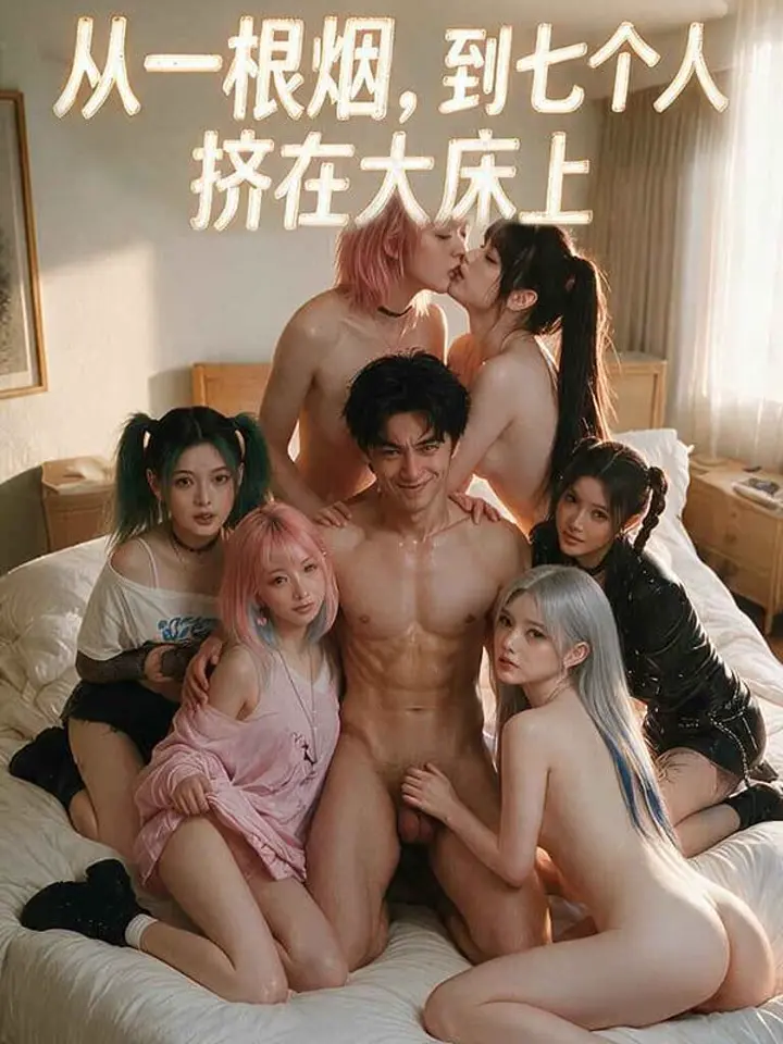从一根烟到七个人挤在大床上 借烟激活返还系统暴富醒来被七个妹子挤爆床