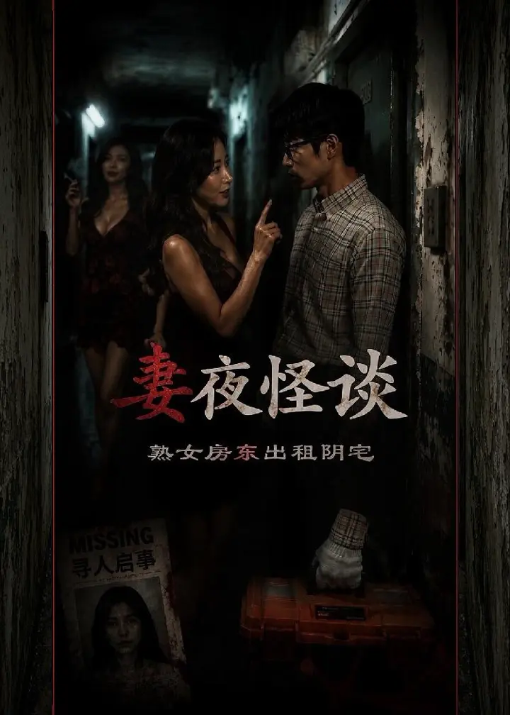 妻夜怪谈熟女房东出租阴宅 风韵熟女房东暗藏监控与租客香艳同居