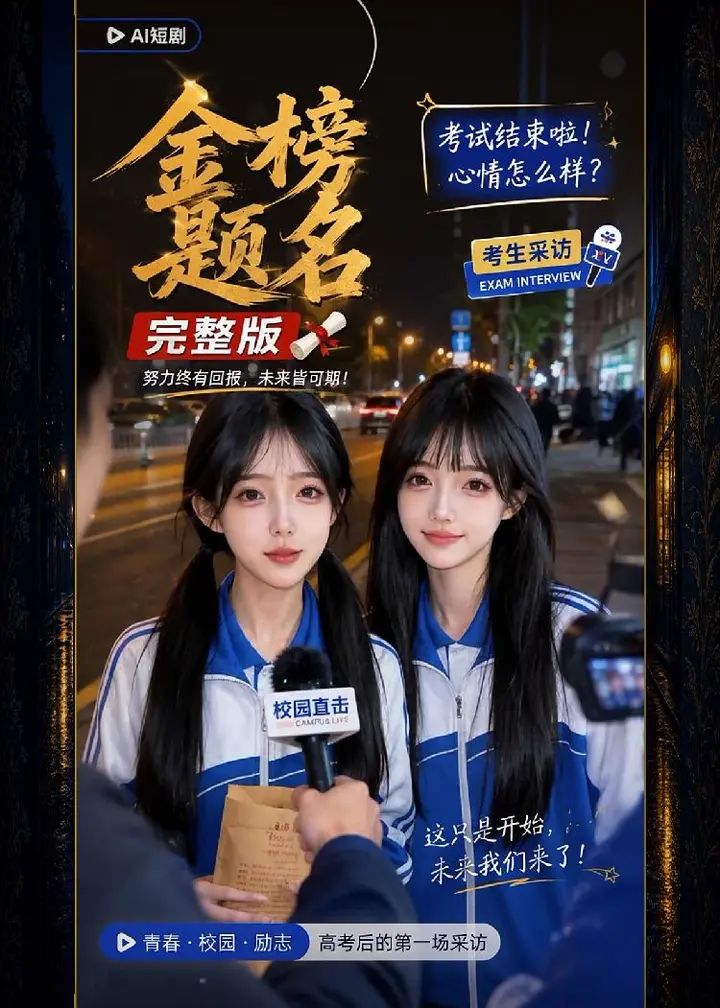 金榜题名 高考搜身检查大尺度私密摸索