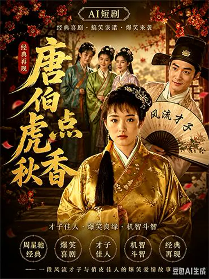 AI魔改 唐伯虎点秋香 周星驰风流点秋香 巩俐反差惊艳大尺度沉沦