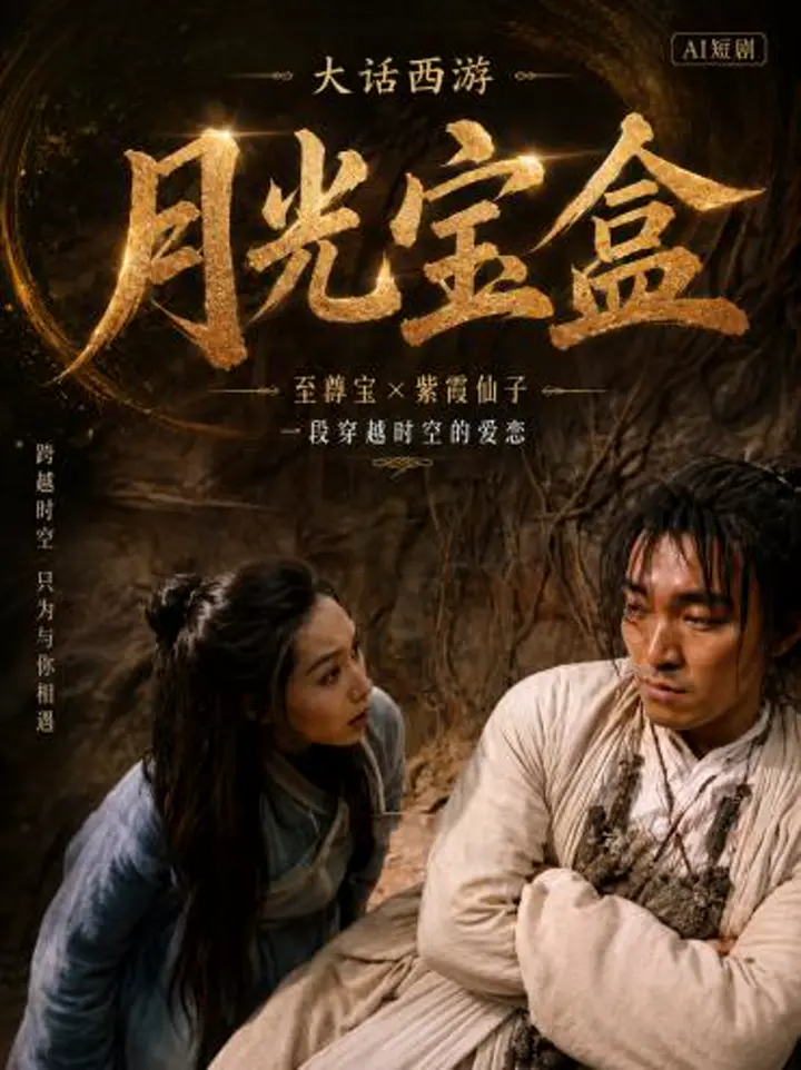 AI魔改 大话西游之月光宝盒 朱茵携手莫文蔚反差倾情 周星驰重温经典传奇