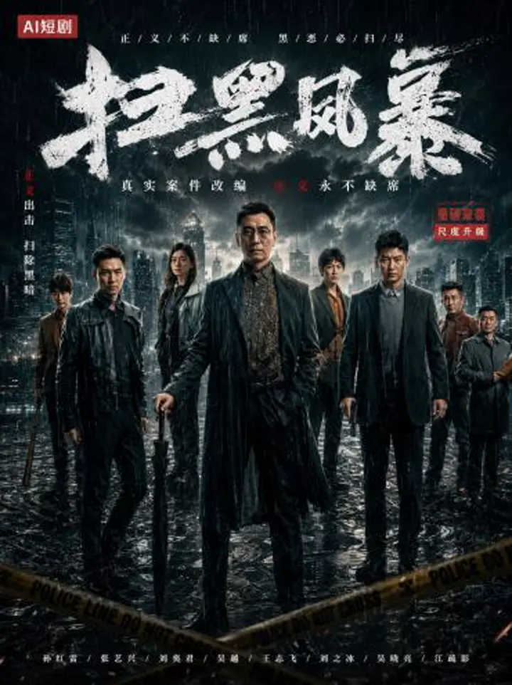 AI魔改 扫黑风暴 江疏影携手杨雨潼极品反差 激情对戏完整重现