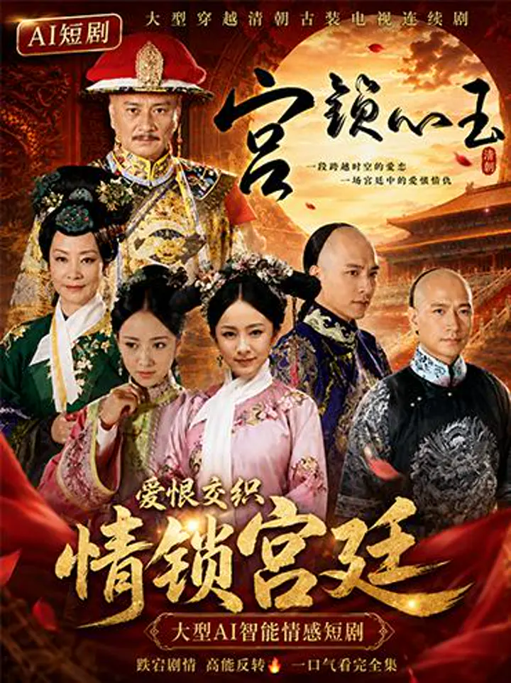 AI魔改 宫锁心玉 杨幂携手佟丽娅郭羡妮深宫激情争宠沉沦