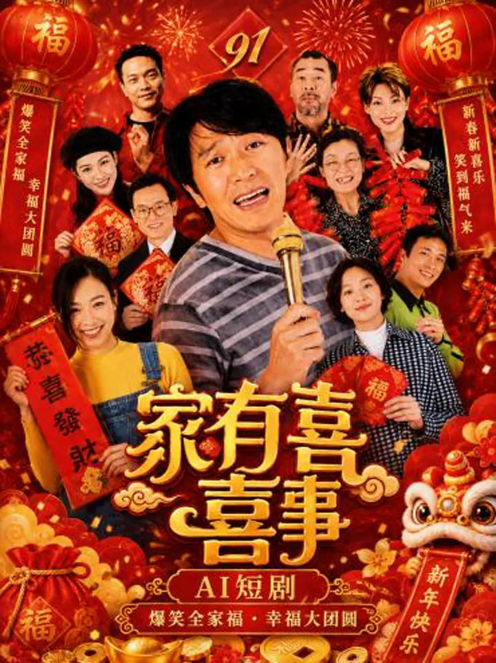 AI魔改 家有喜事 吴倩莲携手钟丽缇黎姿李蕙敏激情上演港片狂欢